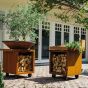 OFYR Mise En Place Table Pro Teakholz 65 - Corten
