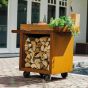 OFYR Mise En Place Table Pro Teakholz 65 - Corten