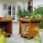 OFYR Mise En Place Table Pro Teakholz 65 - Corten
