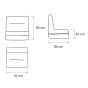 Ogo Sit Pool 1 Seat - sand