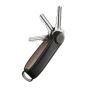 Leather Key Organiser - Black