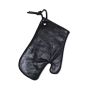 Dutchdeluxes leather oven glove black croco