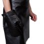 Dutchdeluxes leather oven glove black croco