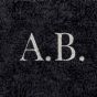 Personalised Birch Towel - Grey