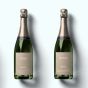 Duo De Champagne Personnalisé