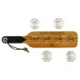 Father's Day Serving Paddle & Shot Glasses
