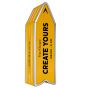 Personalised Veuve Clicquot Yellow Arrow Champagne Box 