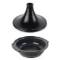 Peugeot Atlas Tajine Dish - Black Satin
