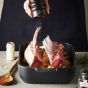 Peugeot Piatto da forno in ceramica Appolia 32 cm - Nero satinato