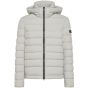 Peuterey Boggs Down Jacket With Hood - Light Grey
