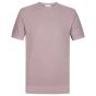 Profuomo Cotton-Linen T-Shirt - Dark Pink