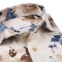 Profuomo Floral Print Linen Shirt - Multi