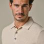 Profuomo Cotton-Linen Polo - Off-White