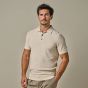 Profuomo Cotton-Linen Polo - Off-White
