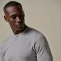 Profuomo Luxury Basic Pullover - Light Grey