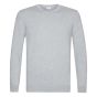 Profuomo Luxury Basic Pullover - Light Grey