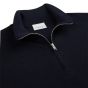Profuomo Luxury Basic Pullover Half Zip - Navy