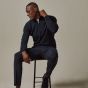 Profuomo Luxury Basic Pullover Half Zip - Navy