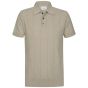 Profuomo Aero Ease Striped Polo - Beige