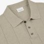 Profuomo Aero Ease Striped Polo - Beige
