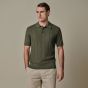 Profuomo Aero Ease Striped Polo - Green
