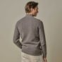 Profuomo Boiled Woolen Mockneck Pullover - Light Brown