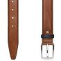 Profuomo Leather Belt - Cognac