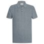 Profuomo Cotton Linen Polo - Blue