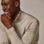 Profuomo Pullover Half Zip - Beige