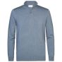 Profuomo Pullover Half Zip - Blue