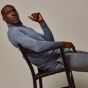 Profuomo Pullover Half Zip - Blue