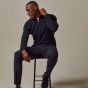 Profuomo Pullover Half Zip - Navy