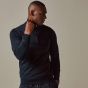 Profuomo Pullover Half Zip - Navy