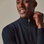 Profuomo Pullover Half Zip - Navy