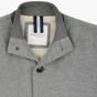 Profuomo Knitted Bomber Jacket - Grey