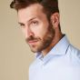 Profuomo Japanese Knitted Shirt - Light Blue