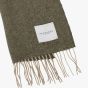 Profuomo Lambswool Scarf - Military Green