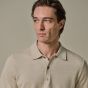 Profuomo Linen Cotton Polo - Beige