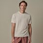 Profuomo Linen Cotton T-Shirt - Off White