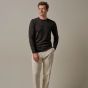 Profuomo Merino Woolen Pullover - Brown