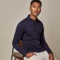 Profuomo Polo Longsleeve - Navy