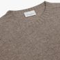 Profuomo Seamless Crewneck Pullover - Light Brown