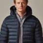 Profuomo Ecodown Reversible Bomber Jacket - Navy