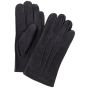 Gants en cuir nubuck de chèvre Profuomo - Gris