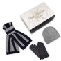 Profuomo Winter Accessories Set - Navy