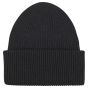 Profuomo Wool Knitted Beanie - Navy