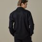 Profuomo Wool Knitted Overshirt - Navy