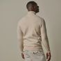 Profuomo Wool Blend Turtleneck Pullover - Off White