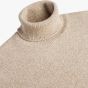 Profuomo Wool Blend Turtleneck Pullover - Off White