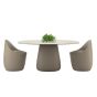Qeeboo Cobble Table With Integrated Ice Bucket/Planter